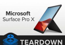 Вскрытие Microsoft Surface Pro X: планшет удивил ремонтопригодностью
