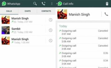 Телефонные звонки через WhatsApp станут реальностью