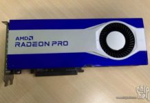 Фото дня: видеокарта AMD Radeon Pro на графическом процессоре Navi 21